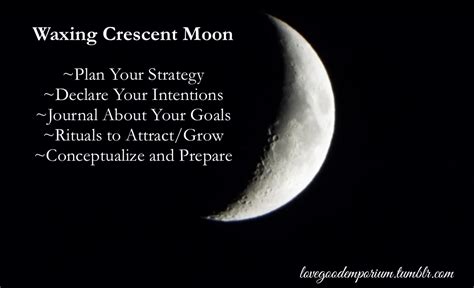 The Waxing Crescent Moon: A Time for Self-Reflection and Shadow Work in Witchcraft